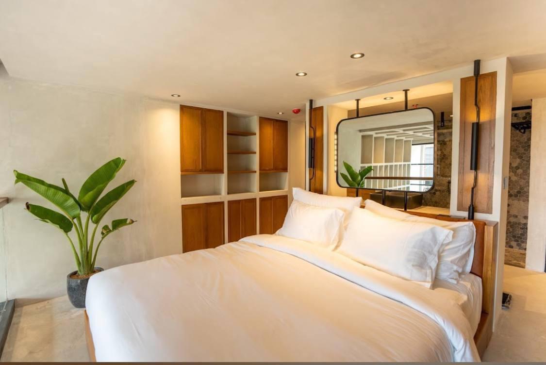 Rent loft 84m2 in 5* Sekana Hotel, Changu 150m to beach, 500m Atlas night club, Finks beach club, Del Mar cafe, 84m2 loft in Sekana Hotel, Changu, 150m to beach, 500m Atlas night club, Finks beach club, Del Mar cafe, rooftop pool, Japanese and Mediterranean restaurants, gym, sauna, coworking, cafe, bar, parking, free until November 10 for 6 months, discounts for 3 months — photo 3