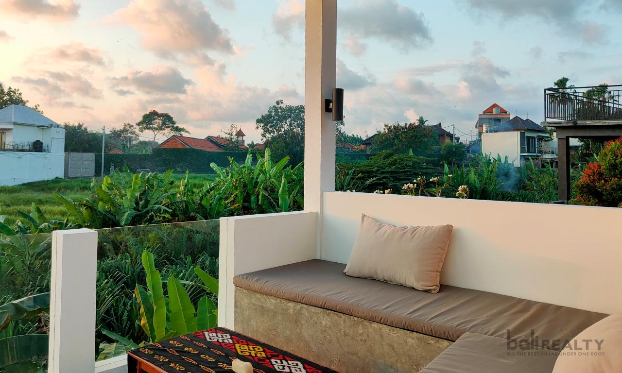 Two-Bedroom Balinese Tropical Villa with Rice Paddy and Sunset Views in Prime Canggu Locale - 2483 — photo 4