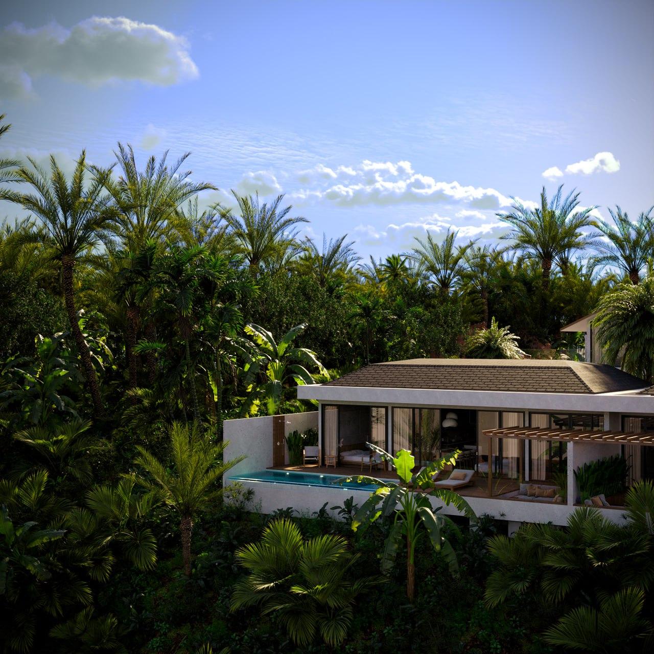 2 bedroom Villa for sale (Leasehold) — Secluded Leasehold Villa Complex for Sale in Ubud, Bali — photo 5