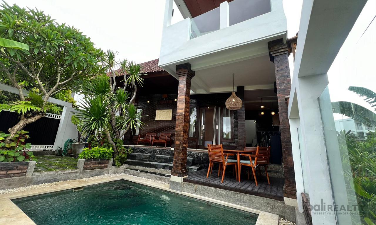 Two-Bedroom Balinese Tropical Villa with Rice Paddy and Sunset Views in Prime Canggu Locale - 2483 — photo 1